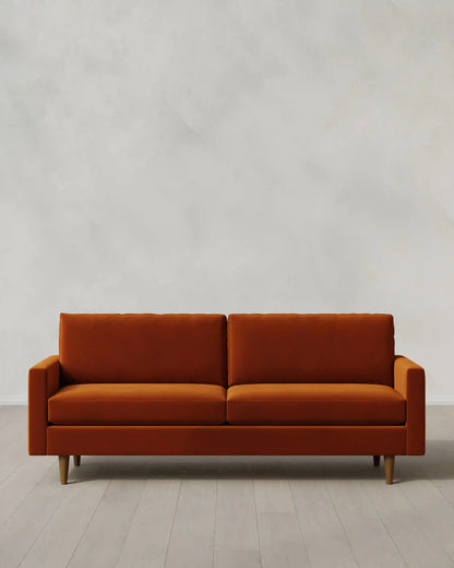 Atlas Midcentury Sofa in Performance Velvet