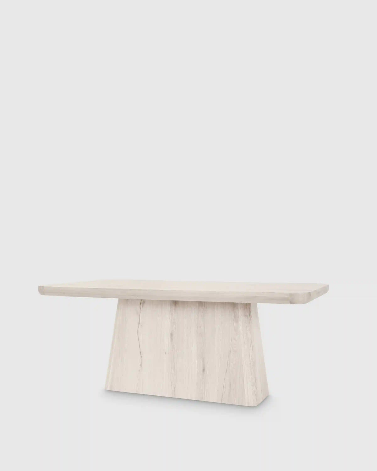 Rustic Oak Plinth Dining Table