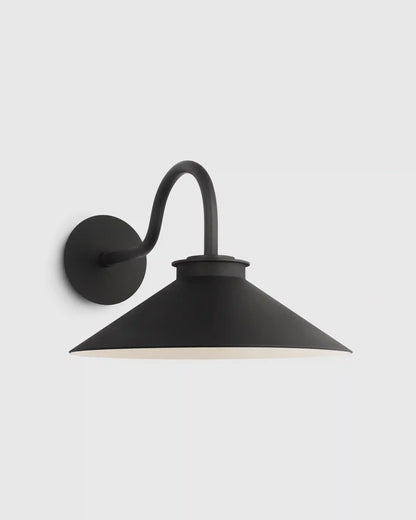 Contemporary Steel Indoor/Outdoor Barn Sconce