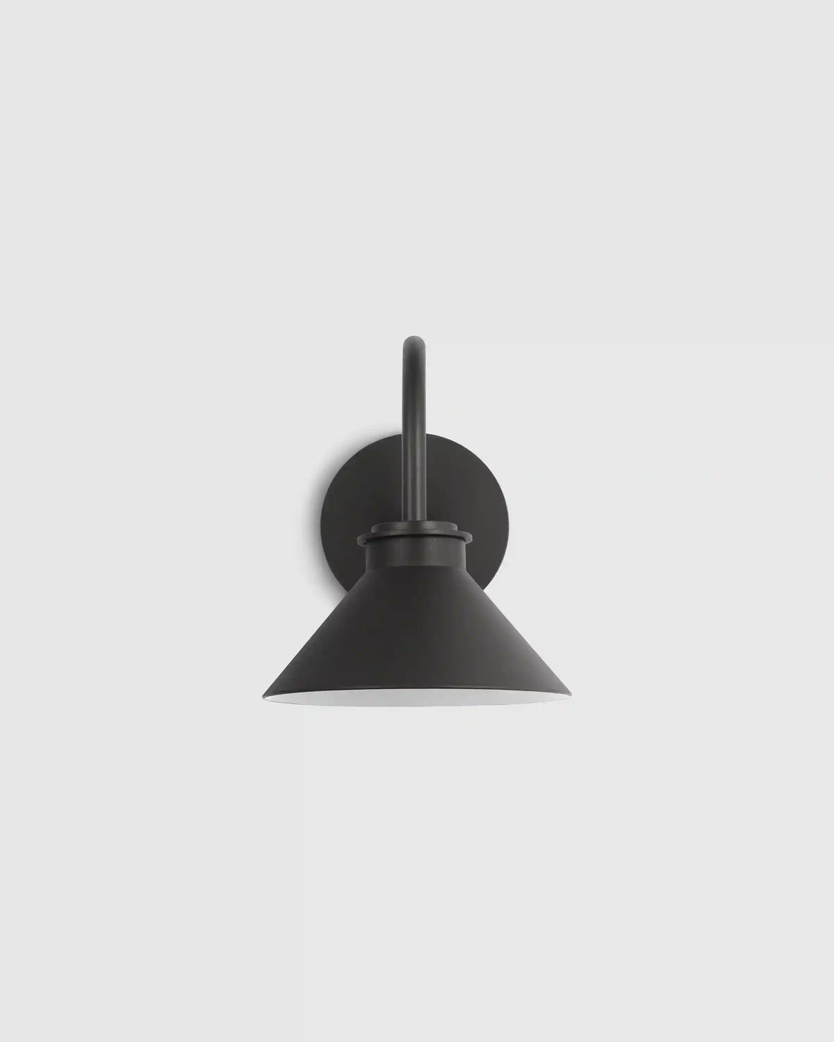 Contemporary Steel Indoor/Outdoor Barn Sconce