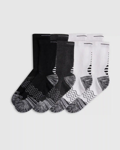 Performance Running Crew Socks (4-Pack)