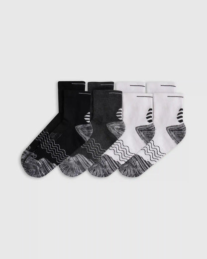 Performance Running Quarter Socks (4-Pack)