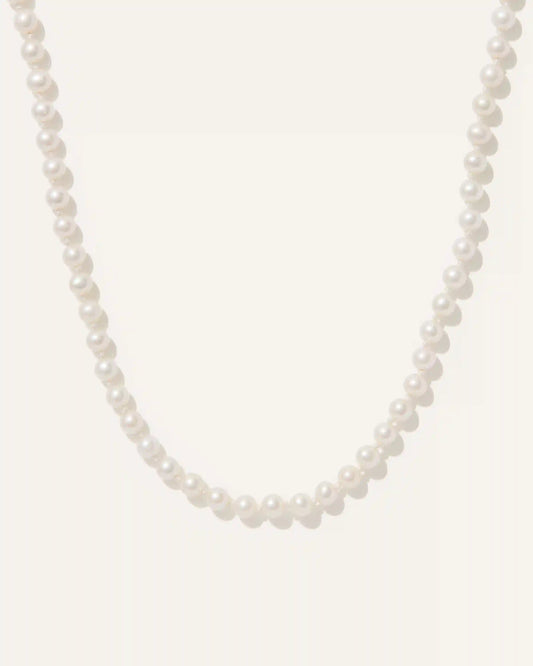 14K Gold Freshwater Cultured Pearl Strand Necklace