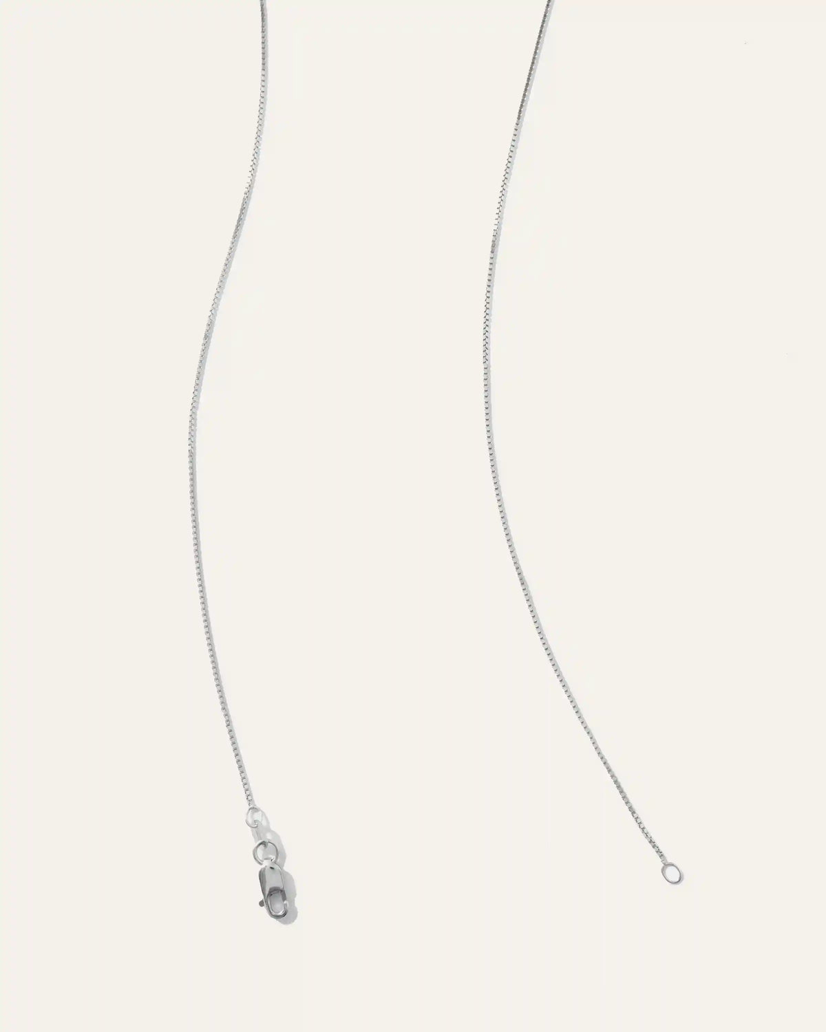 14K Gold Petite Box Chain Necklace