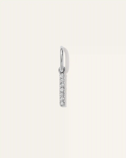 14K Gold Diamond Letter Charm
