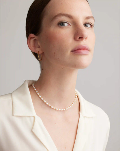 Seed Pearl Beaded Necklace