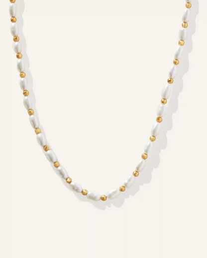 Seed Pearl Beaded Necklace