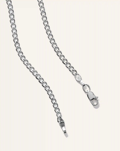 14K Gold Curb Chain Necklace
