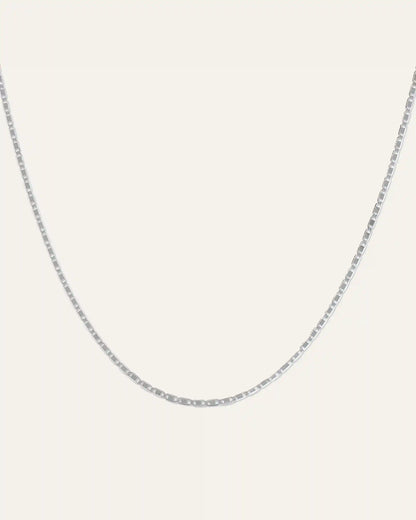 14K Gold Petite Valentino Chain Necklace