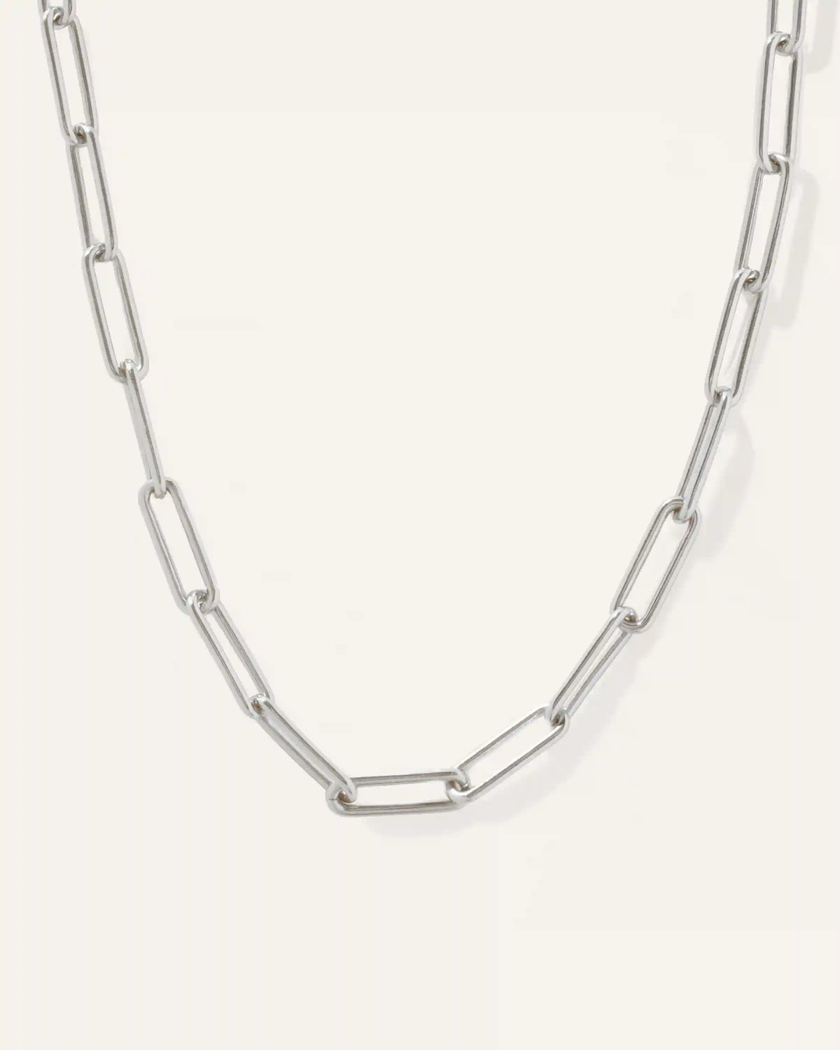 Bold Paperclip Chain Necklace