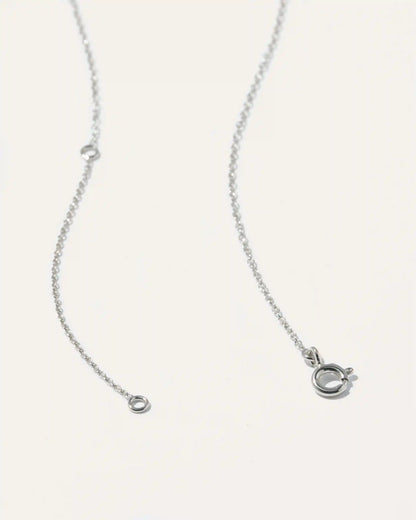 14K Gold Pave Diamond Heart Necklace