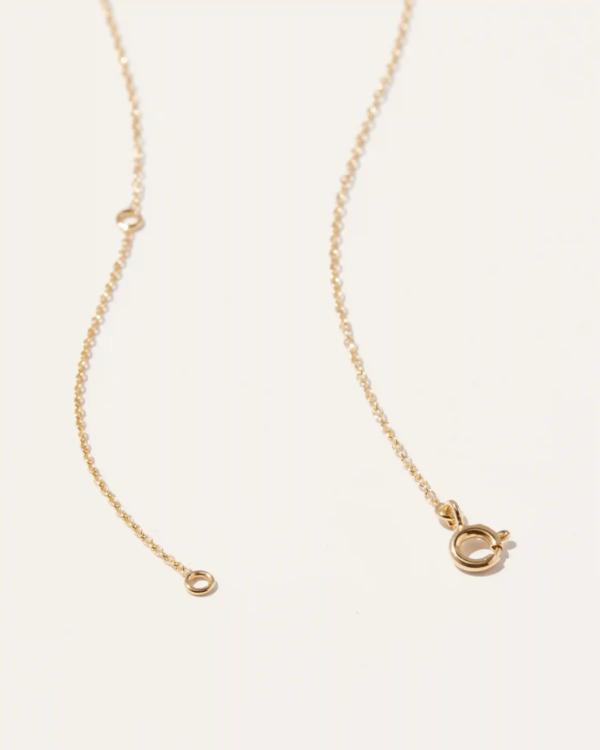 14K Gold Pave Diamond Heart Necklace