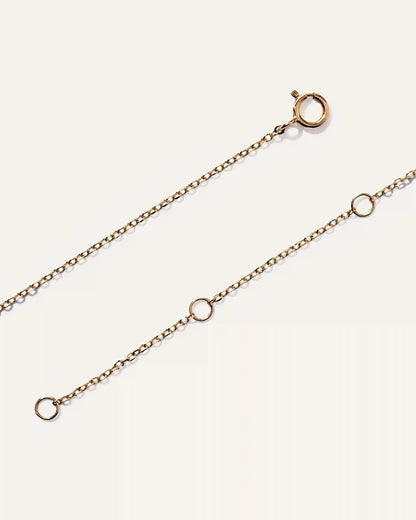 14K Gold Pave Zodiac Medallion Necklace