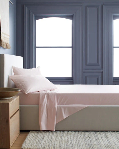 Organic Crisp Percale Sheet Set