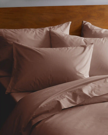 Organic Crisp Percale Pillowcase Set