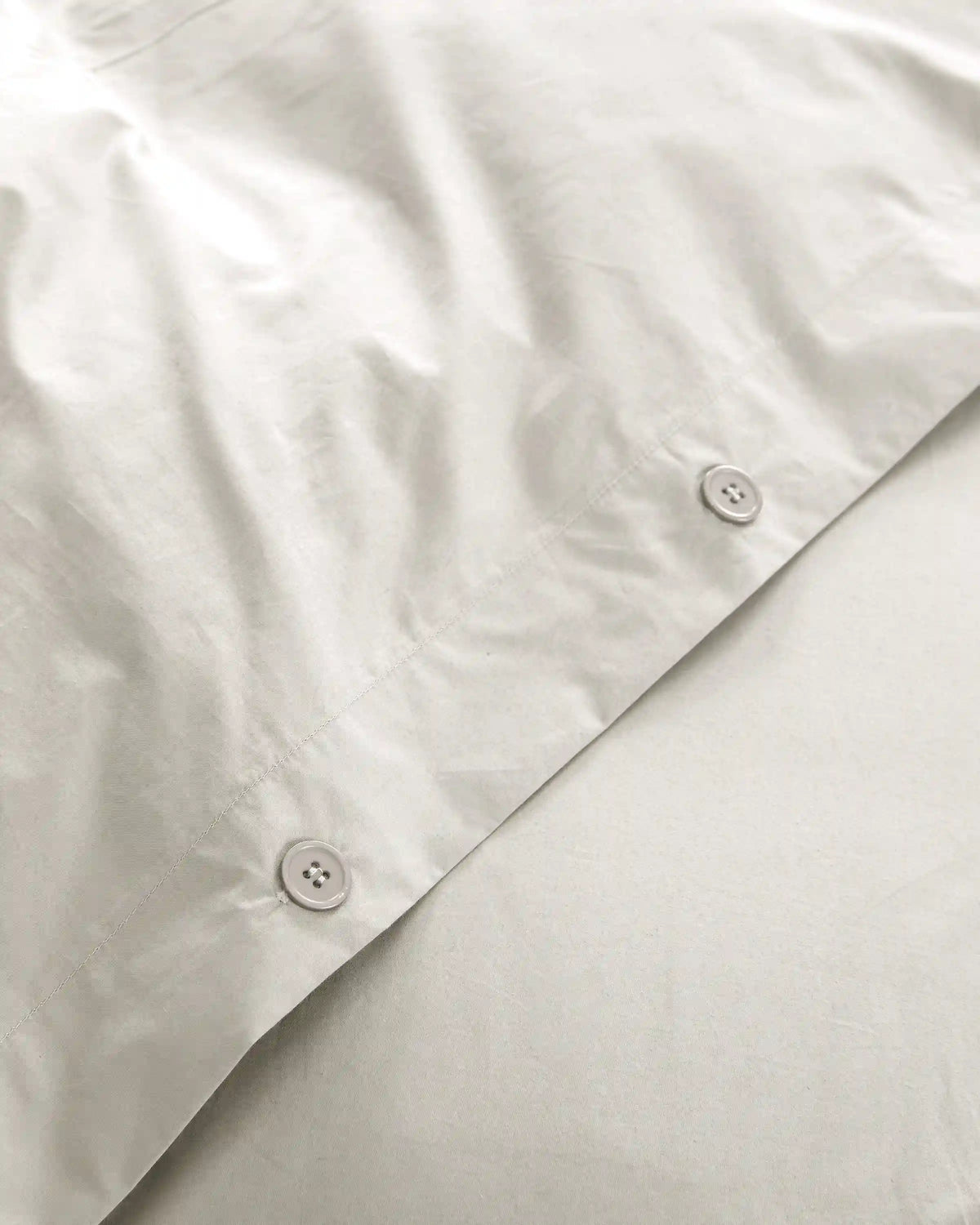 Organic Crisp Percale Duvet Cover Set