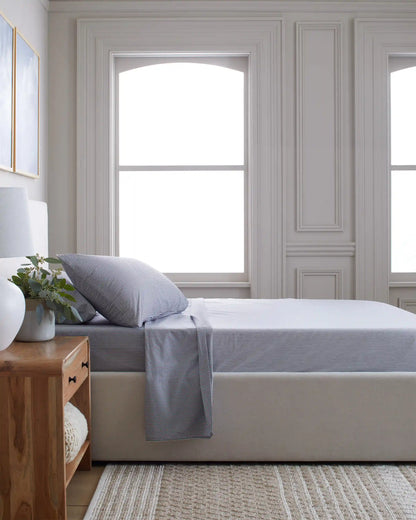 Organic Crisp Percale Sheet Set