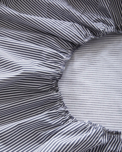 Organic Crisp Percale Fitted Sheet Set