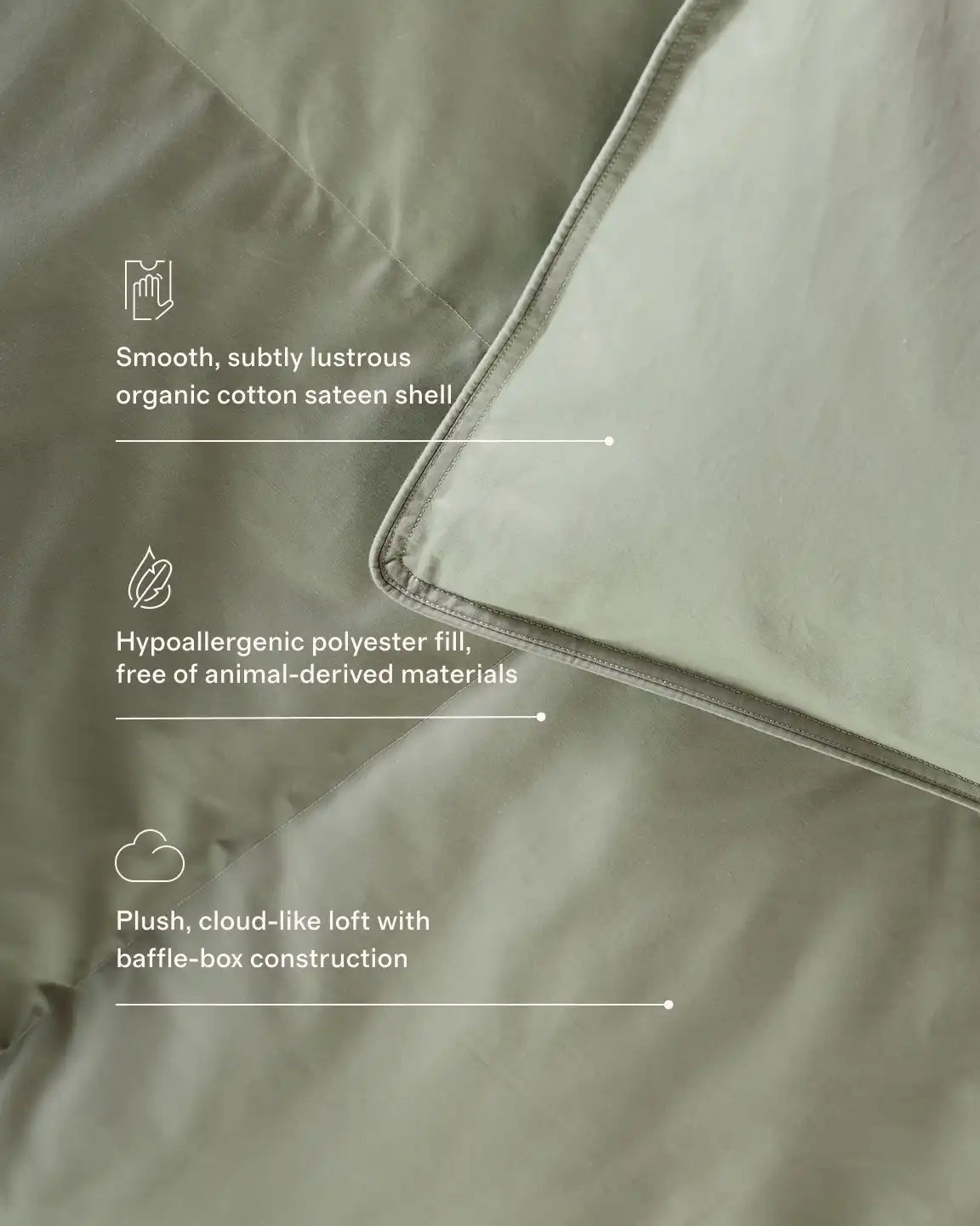 Premium Sateen Down Alternative Comforter