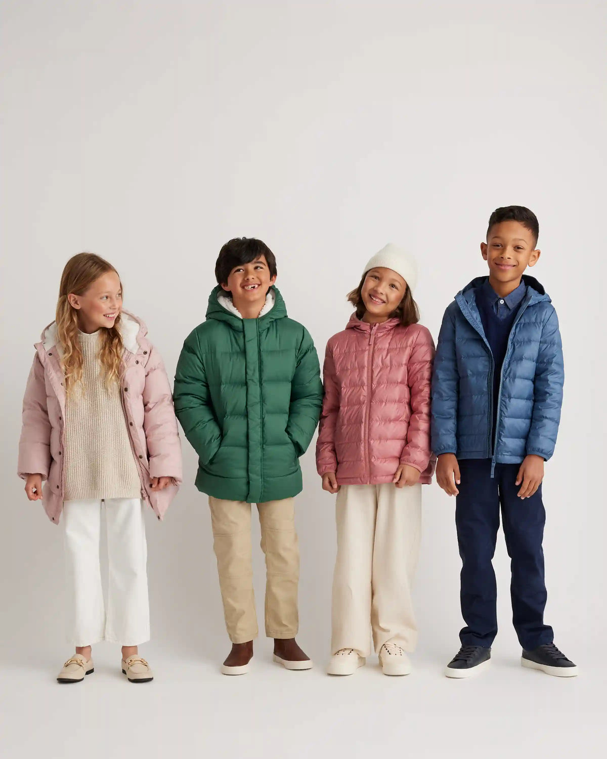 Lightweight Down Hooded Puffer Jacket