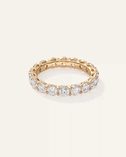 Lab Grown Diamond Round Eternity Band