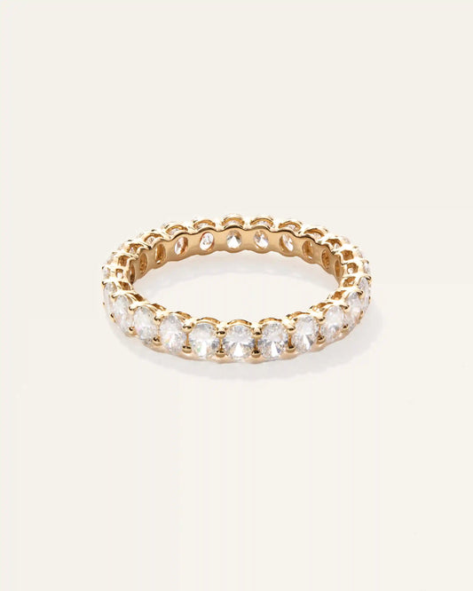 Lab Grown Diamond Oval Eternity Band