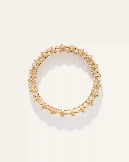 Lab Grown Diamond Oval Eternity Band