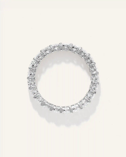 Lab Grown Diamond Oval Eternity Band