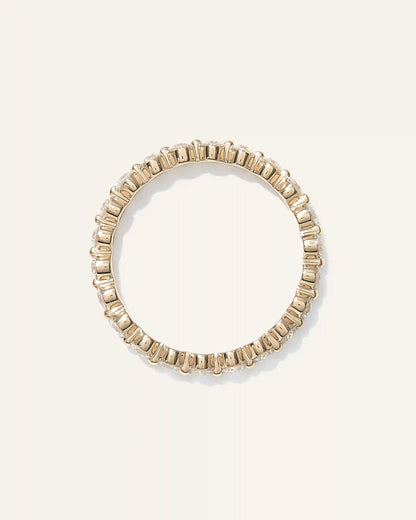 Lab Grown Diamond Single Shared Prong Eternity Band