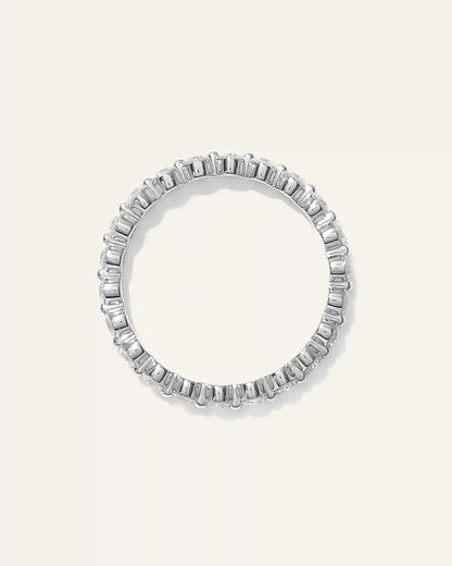 Lab Grown Diamond Single Shared Prong Eternity Band