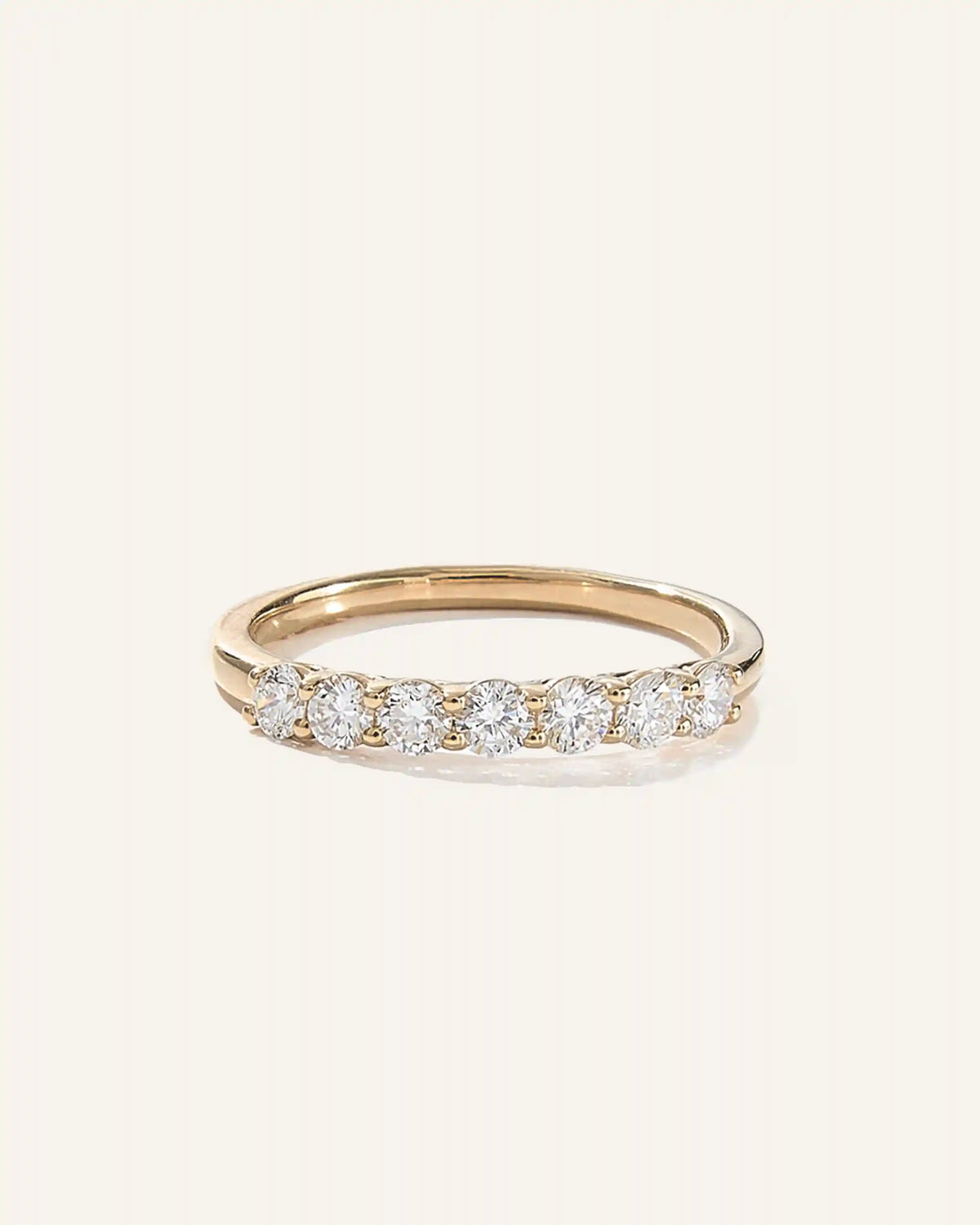 Lab Grown Diamond Round Seven Stone Band