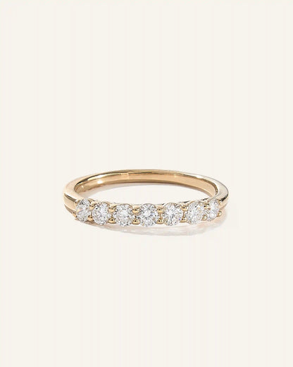 Lab Grown Diamond Round Seven Stone Band
