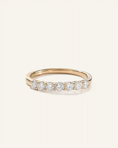 Lab Grown Diamond Round Seven Stone Band