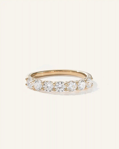 Lab Grown Diamond Round Seven Stone Band