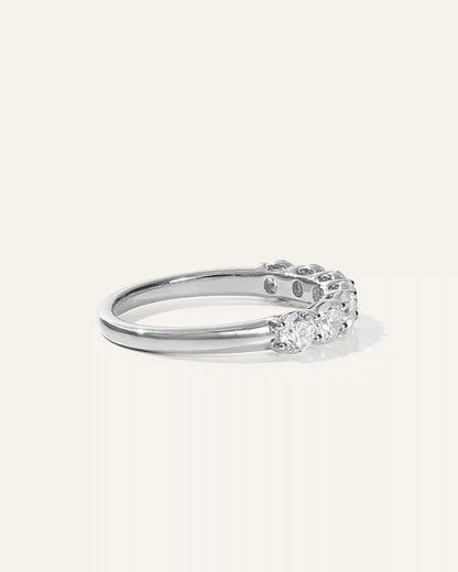 Lab Grown Diamond Round Seven Stone Band