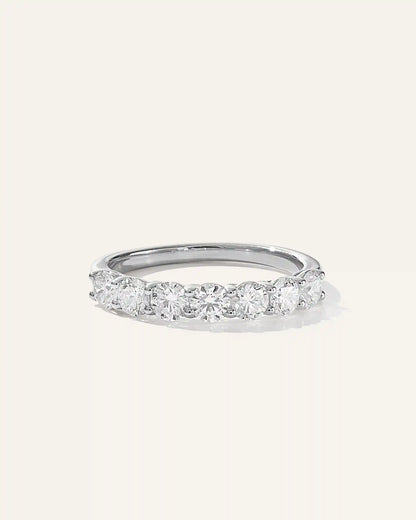Lab Grown Diamond Round Seven Stone Band