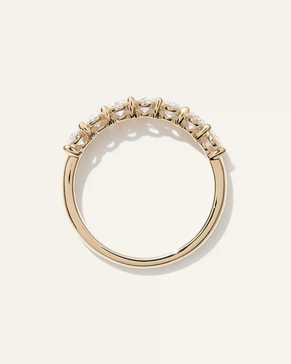 Lab Grown Diamond Oval Seven Stone Band