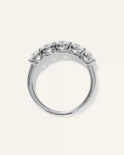 Lab Grown Diamond Five Stone Band