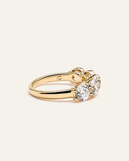 Lab Grown Diamond Five Stone Band