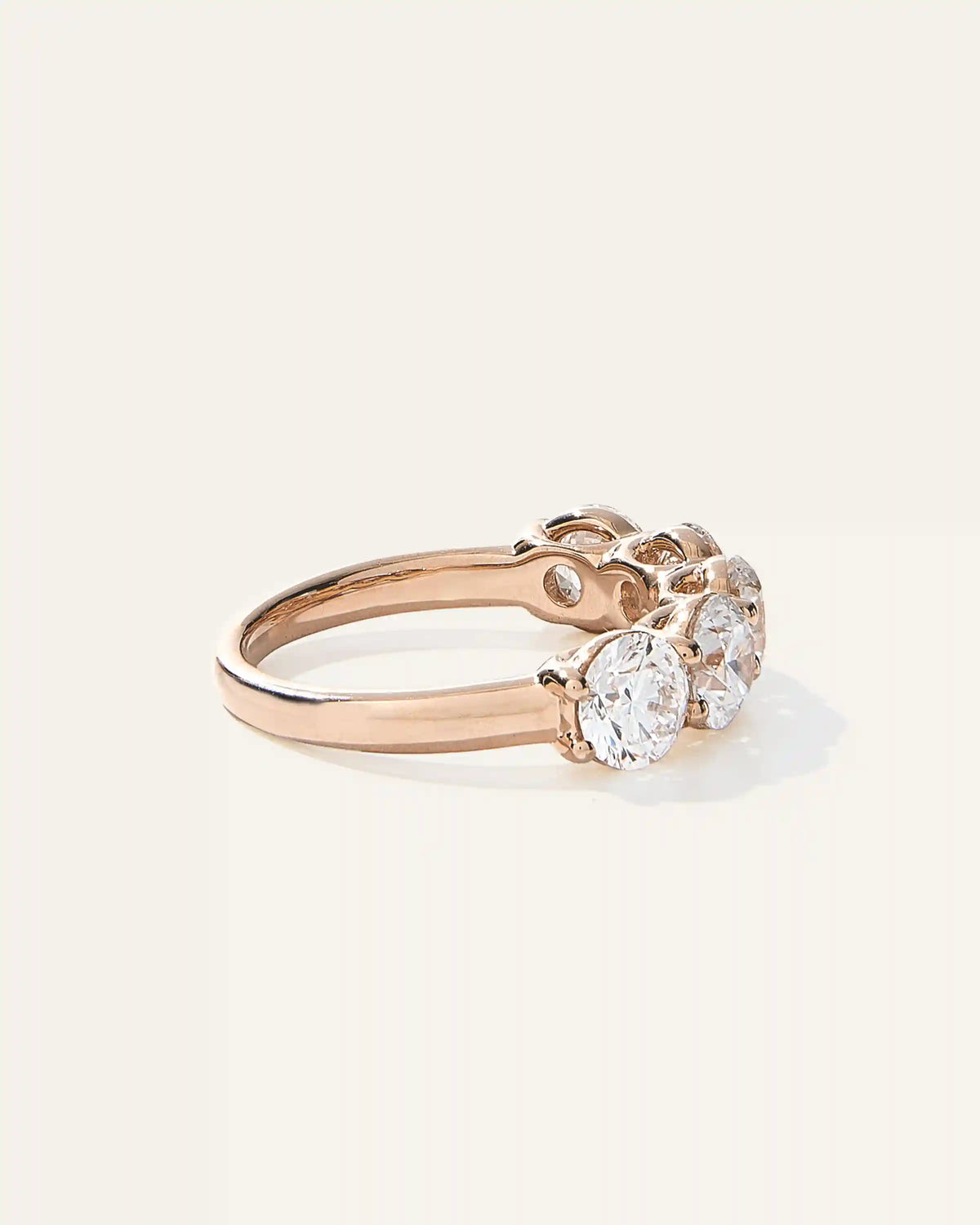 Lab Grown Diamond Five Stone Band