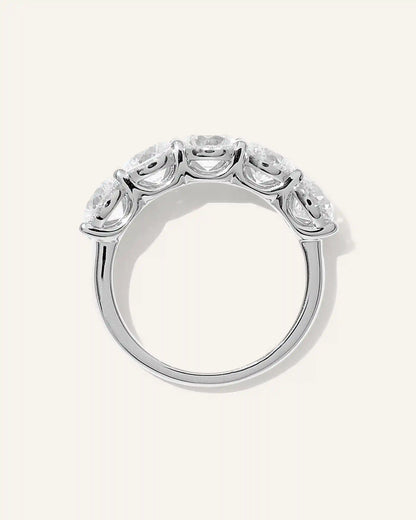Lab Grown Diamond Five Stone Band