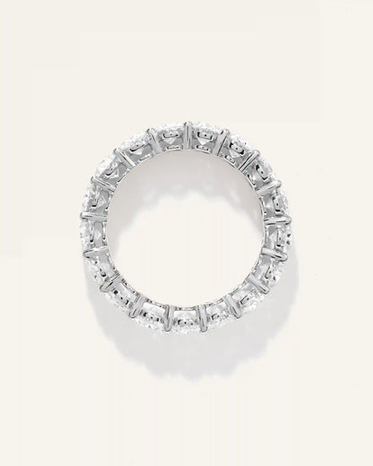 Lab Grown Diamond Oval Eternity Band