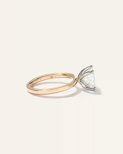 Lab Grown Diamond Princess Comfort Fit Engagement Ring - 2ct