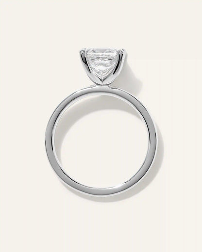Lab Grown Diamond Princess Comfort Fit Engagement Ring - 2ct