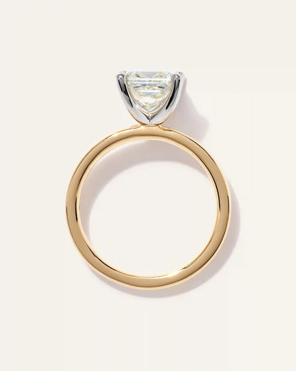 Lab Grown Diamond Princess Comfort Fit Engagement Ring - 2ct