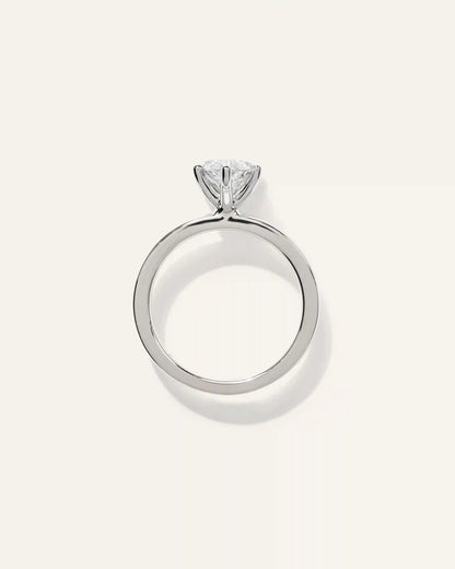 Lab Grown Diamond Marquise Comfort Fit Engagement Ring - 2.5ct
