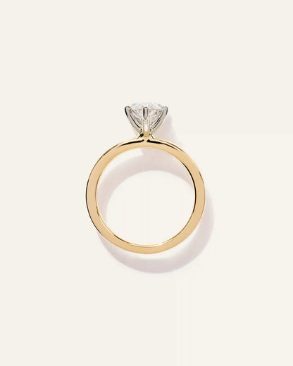 Lab Grown Diamond Marquise Comfort Fit Engagement Ring - 2.5ct