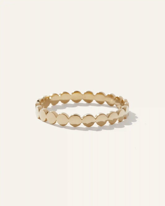 14K Gold Circle Eternity Band