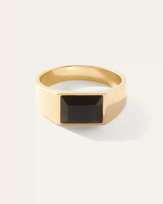 Onyx Rectangular Ring