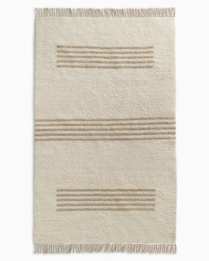 Otto Hand-Knotted Cotton Wool Rug